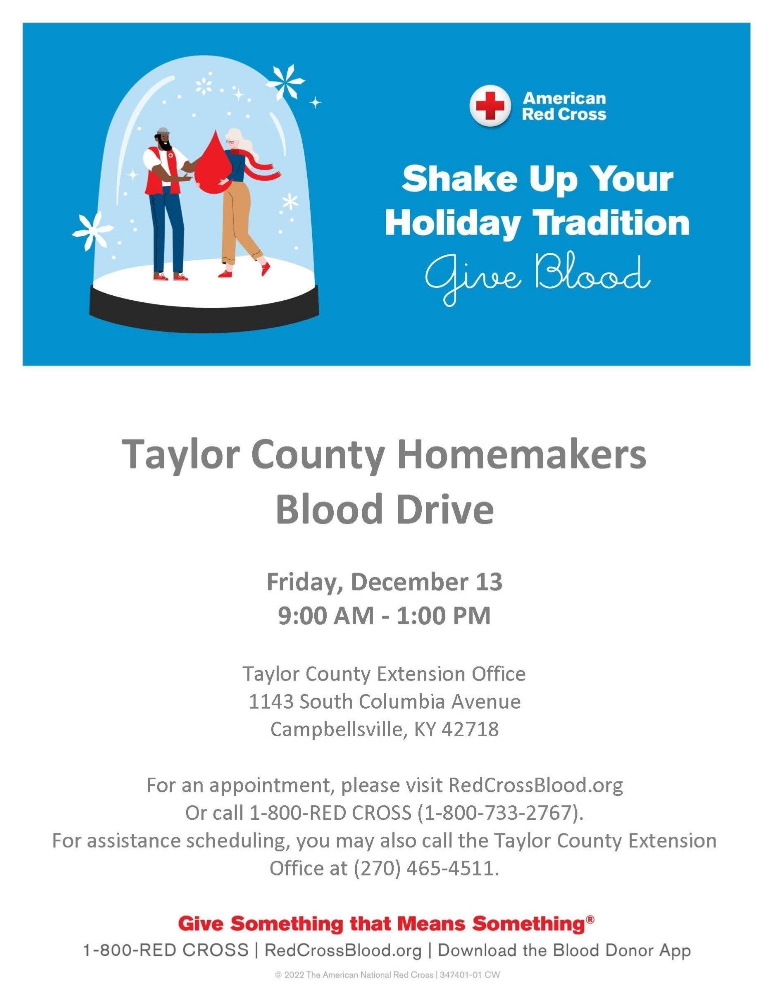 December Blood Drive