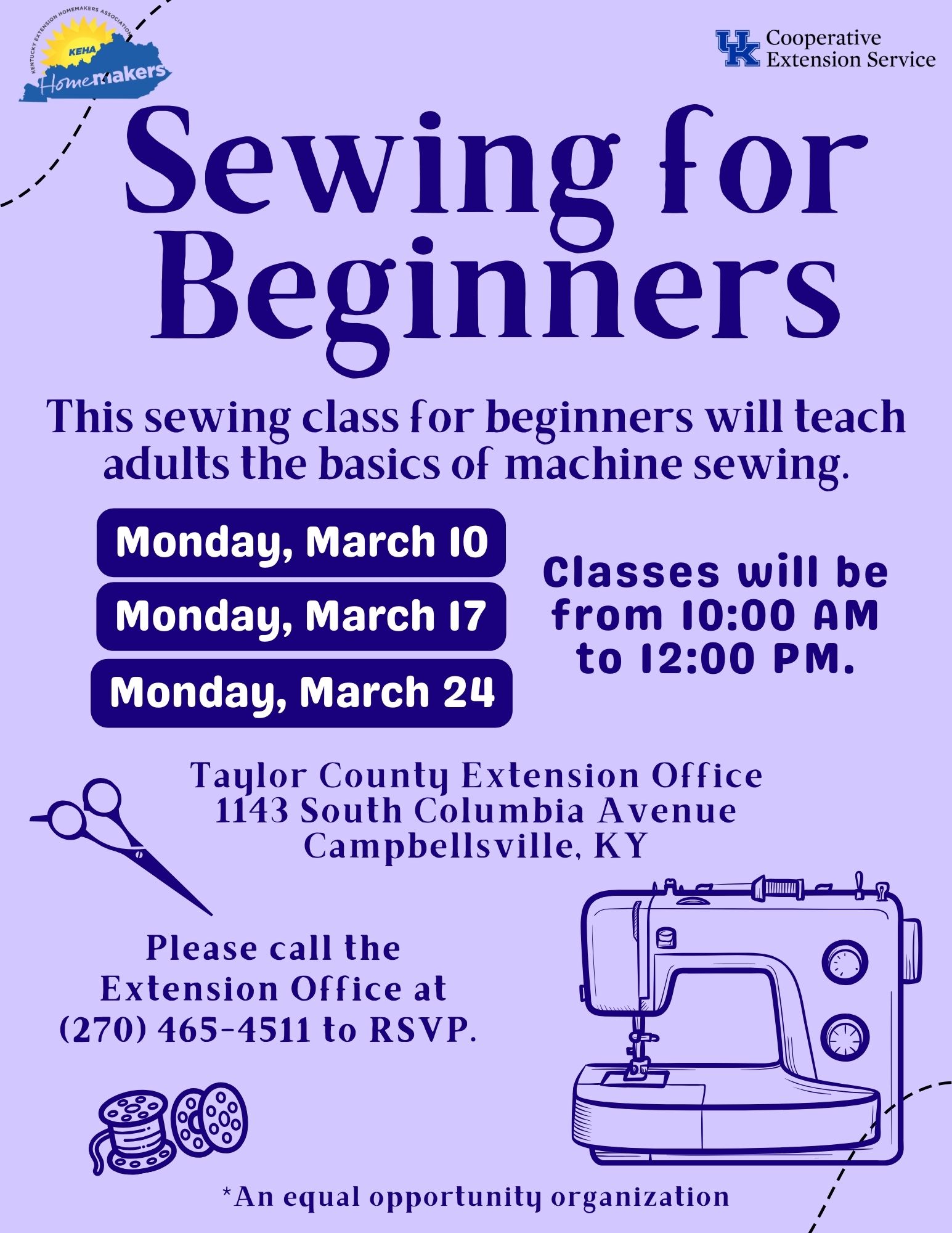 Beginner Sewing