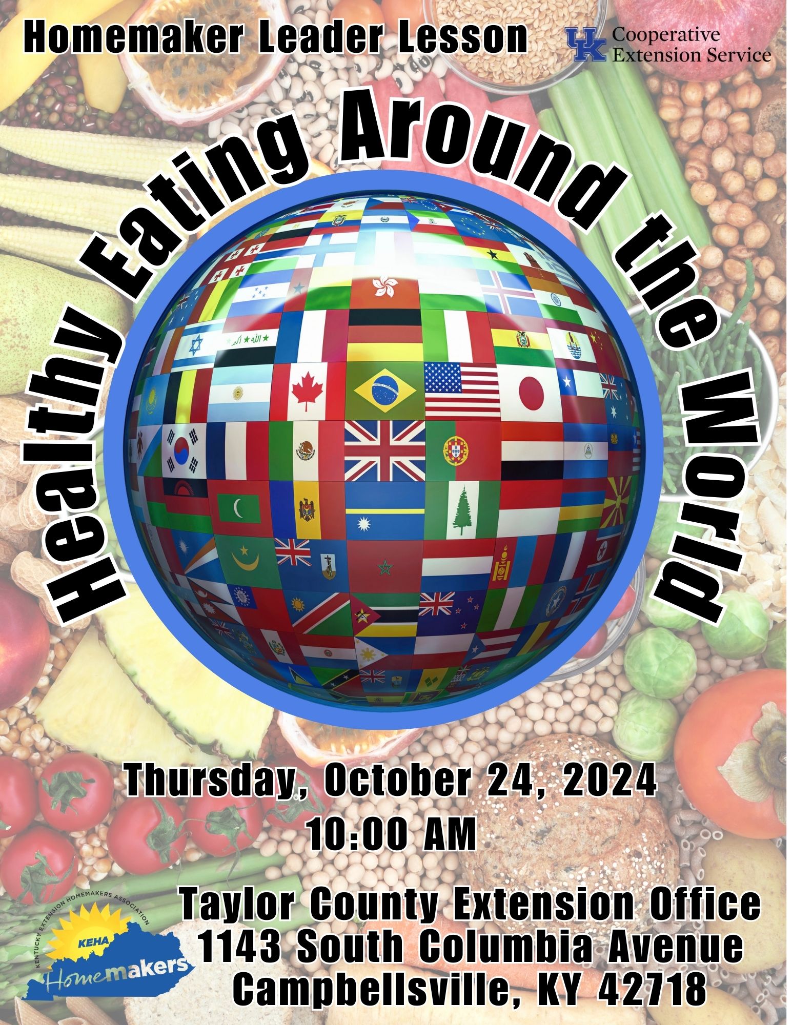 Leader Lesson Healthy Eating Around the World