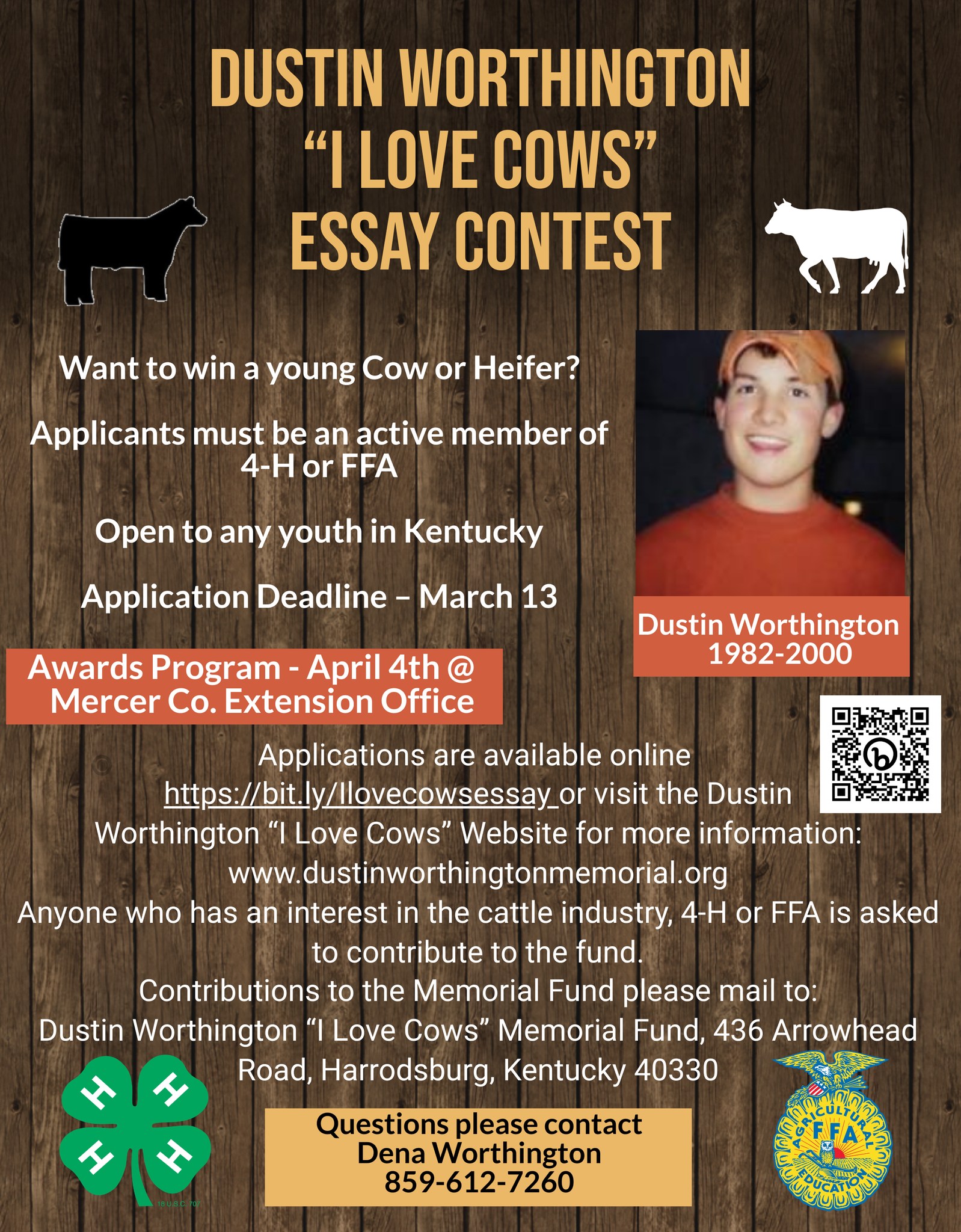 I Love Cows Essay Contest