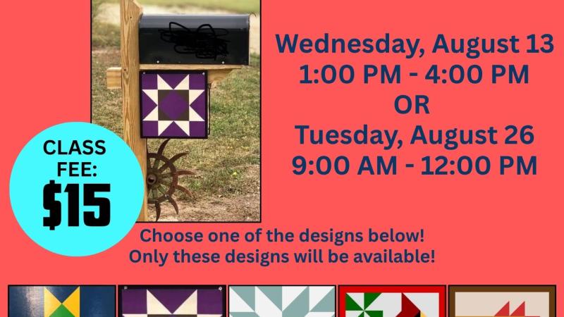 Mailbox Barn Quilt