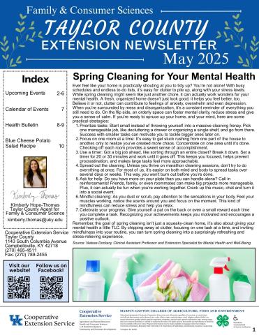 May FCS newsletter