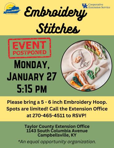 January 2025 Embroidery Flyer