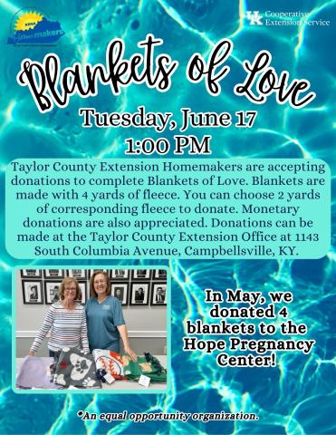 Blankets of Love June 2025